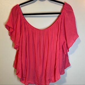 🌿 2 for $15: Forever 21 Flowy Crop Top Blouse